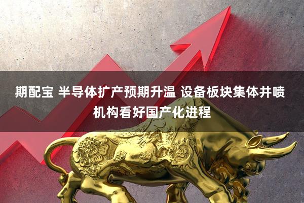 期配宝 半导体扩产预期升温 设备板块集体井喷 机构看好国产化进程